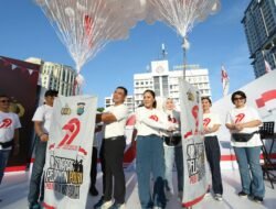 Semarak Pelayanan Polri Warnai Car Free Day di Lapangan Merdeka Medan