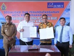 Pertama di Sumut, Bupati Samosir Beri Subsidi Bunga Bank 0% Kepada Pelaku UMKM