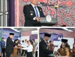 Bupati Toba Lantik 444 PPPK Terima SK dan 195 Pejabat Fungsional