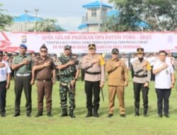 Polresta Deli Serdang Apel Gelar Pasukan Operasi Patuh Toba 2025
