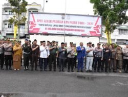 Polres Padangsidimpuan Gelar Apel Pasukan Operasi Patuh Toba 2025