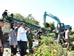 Bupati Samosir Apresiasi Sinergitas Program TNI Manunggal Memelihara Danau Toba