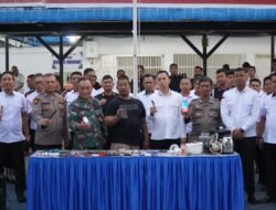 Razia Gabungan di Rutan Medan, Ciptakan Situasi Aman dan Tertib di Blok Hunian