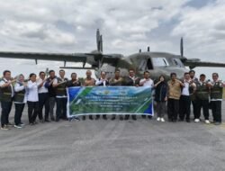 Lanud Soewondo Berperan Strategis Modifikasi Cuaca, Atasi Karhutla di Toba Geopark
