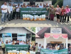 Dukung Ketahanan Pangan, TPL Salurkan Benih Jagung ke Kelompok Tani di 3 Desa Kabupaten Toba