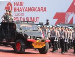 Polri untuk Masyarakat : Polda Sumut Upacara HUT Bhayangkara ke-79, Tegaskan Komitmen Melayani dan Berbenah