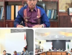 Wabup Toba Rakor Lintas OPD Bahas Berbagai Isu Strategis di Kabupaten Toba