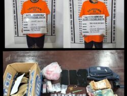 2 Pengedar Sabu Digang Cumi Cumi Berhasil Diamankan Polres Pemarangsiantar, Saat Penggrebekan Sarang Narkoba di Tiga Lokasi