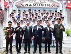 Pengukuhan Paskibraka Kabupaten Samosir 2025: Membangun Semangat Nasionalisme dan Kedisiplinan