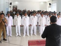 Pengukuhan Kepala Desa di Kabupaten Samosir : Sinergi untuk Pembangunan Desa