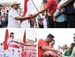 Menyongsong HUT RI ke-80, Pemkab Toba Bagikan 10 Juta Bendera
