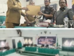 Bupati Toba Sampaikan Nota Pengantar RPJMD 2025-2029 Dalam Rapat Paripurna DPRD