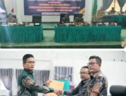 Paripurna RPJMD, Bapemperda DPRD Toba Sampaikan Hasil Pembahasan Dengan Eksekutif