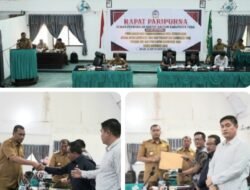Akan Dibahas Oleh Banggar DPRD Toba, Bupati Sampaikan RPKUA dan RPPPAS