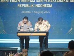 Perkuat Sinergi, Kemenimipas–Polri Teken Nota Kesepahaman dan Perjanjian Kerja Sama