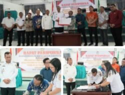Hasil Pembahasan Tentang KUA dan PPAS P.APBD Tahun Anggaran 2025 Disampaikan Banggar DPRD Toba