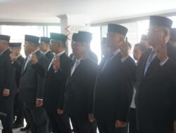 42 Pejabat Dilantik, Kakanwil Tekankan Amanah dan Integritas dalam Mengemban Jabatan