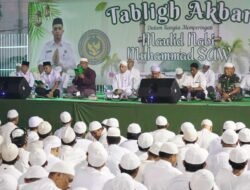 Penuh Khidmat, 1200 Warga Binaan Rutan I Medan Peringati Maulid Nabi Bersama Para Habaib