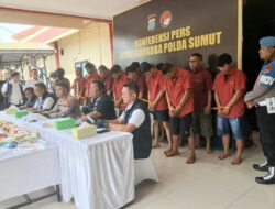 Ungkap 114 Kasus Narkoba, Polda Sumut Selamatkan Lebih dari 125 Ribu Jiwa
