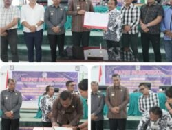 Bupati dan DPRD Toba Tandatangani KUA dan PPAS APBD Tahun Anggaran 2026