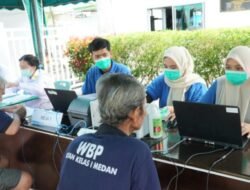 Rutan Kelas I Medan Gelar Skrining TB Bagi 200 Warga Binaan