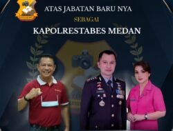 Ketua Pewarta Ucapkan Selamat Kepada Kombes Pol Jean Calvin Simanjuntak Menjabat Kapolrestabes Medan