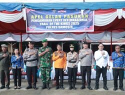 Polres Samosir dan TNI-Polri Bersinergi Amankan Trail of The Kings 2025