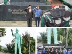 Mengenang Pahlawan Revolusi dari Kecamatan Silaen, Pemerintah dan Masyarakat Upacara di Monumen DI. Panjaitan