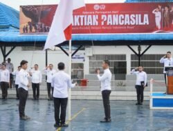 Rutan Kelas I Medan Upacara Peringatan Hari Kesaktian Pancasila