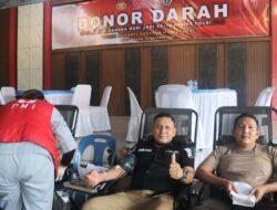 Polresta Deli Serdang Gelar Donor Darah Sambut Hari Jadi ke-74 Humas Polri