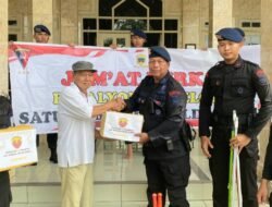 Langkah Berkah di Hari Jum’at! Brimob Polda Sumut Tebar Kebaikan Sambut HUT Ke-80 Korps Brimob Polri