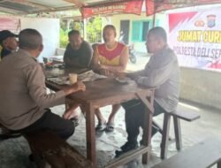 Polresta Deli Serdang Gelar Program Jum’at Curhat Guna Dengarkan Keluhan Dari Masyarakat