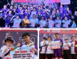 Sambut Hari Sumpah Pemuda, BJB Silaen Raih Juara I Turnamen Sepakbola Kapolres Toba Cup 2025