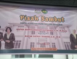 Pisah Sambut Kajari Samosir: Ajang Silaturahmi dan Apresiasi Pengabdian