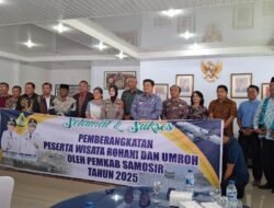 Pemkab Samosir Berangkatkan Tokoh Agama untuk Perjalanan Rohani ke Tanah Suci