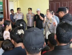 Polda Sumut dan Polres Dairi Dampingi Kepulangan Masyarakat Parbuluan VI 