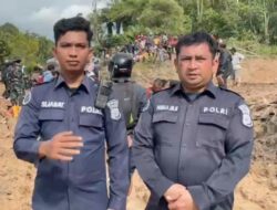 Bid Humas Polda Sumut Tempuh Jalan Berat Bawa Bantuan Lewat Jalur Darat