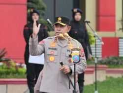 Kapoldasu Pimpin Apel Gabungan Tegaskan Pentingnya Profesionalisme dan Menjaga Marwah Polri