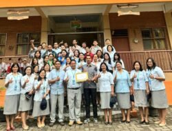 Densus 88 Satgaswil Sumut Ajak Siswa SMA Katolik Kabanjahe Tanamkan Semangat Nasionalisme dan Tolak Paham Radikal