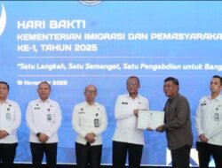 Rutan Kelas I Medan Turut Sukseskan Peringatan Hari Bakti Ke-1 Kementerian Imigrasi dan Pemasyarakatan