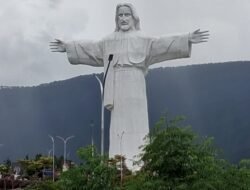 Patung Yesus Tertinggi Di Dunia Terletak Di Sibea Bea Samosir