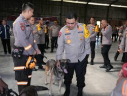 Kapolda Sumut Periksa Logistik dan Kesiapan Tim K9