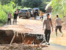 Akses Tarutung–Sibolga Mulai Terbuka, Polda Sumut Turun Percepat Pemulihan Pasca Longsor