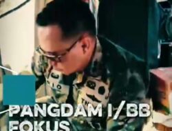 Pangdam I/BB Mayjen Rio Ferdianto Turun Langsung Beri Bantuan kepada Warga