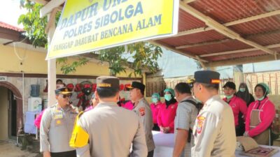 Kapolda Sumut Tinjau Kondisi Pasca Bencana di Sibolga