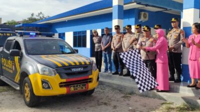 Kapolres Simalungun Lepas 1.620 Paket Bantuan untuk Korban Siklon Tropis