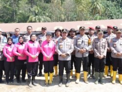 Kapolda Sumut Cek Kesiapan Personel dan Infrastruktur di Tapsel