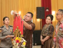 Kapoldasu Hadiri Natal Polda Sumut 2025 di Gereja Oikumene Mapolda