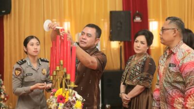 Kapoldasu Hadiri Natal Polda Sumut 2025 di Gereja Oikumene Mapolda