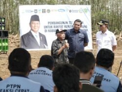 Groundbreaking Hunian Tetap Korban Banjir Batang Toru Dimulai, Pemerintah Gandeng PTPN IV